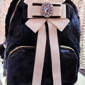 Faux Fur Backpack NWT
